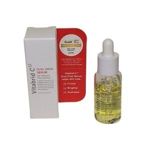 Vitabird C12 Vitamin C Dual Drop Serum Travel Size New 0.34 fl.oz. 10 ml.